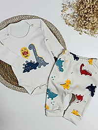 Dinozor temalı erkek bebek takı