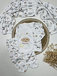 Battaniyeli, Bulut temalı hastane çıkış seti