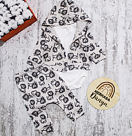 Erkek bebek 3'lü takım