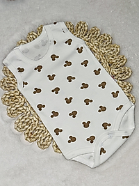 Mickey temalı Üniseks çıtçıtlı badi