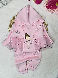 Kız bebek tütülü  3'lü takım