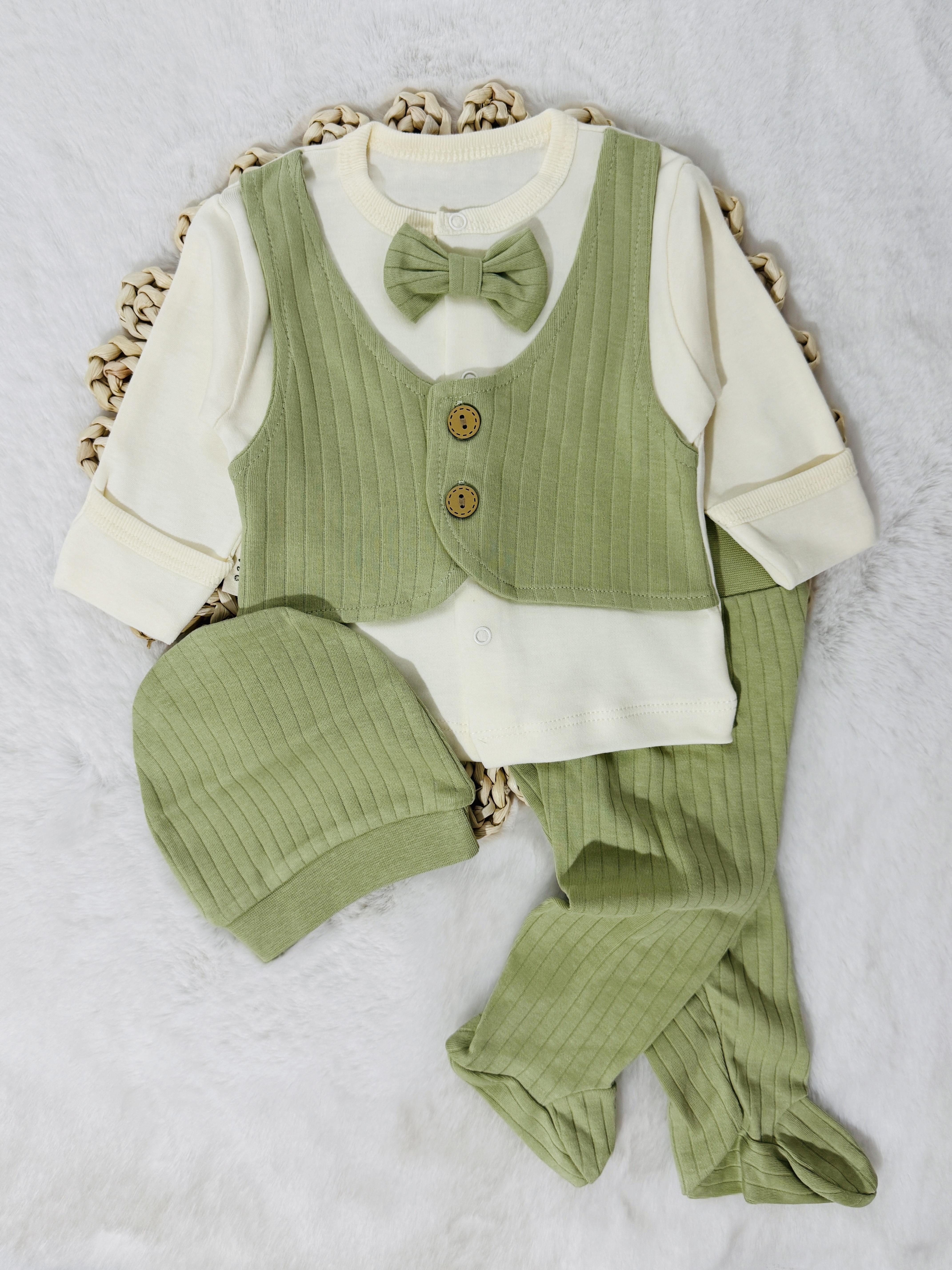 Papyonlu Erkek bebek Hastane çıkışı