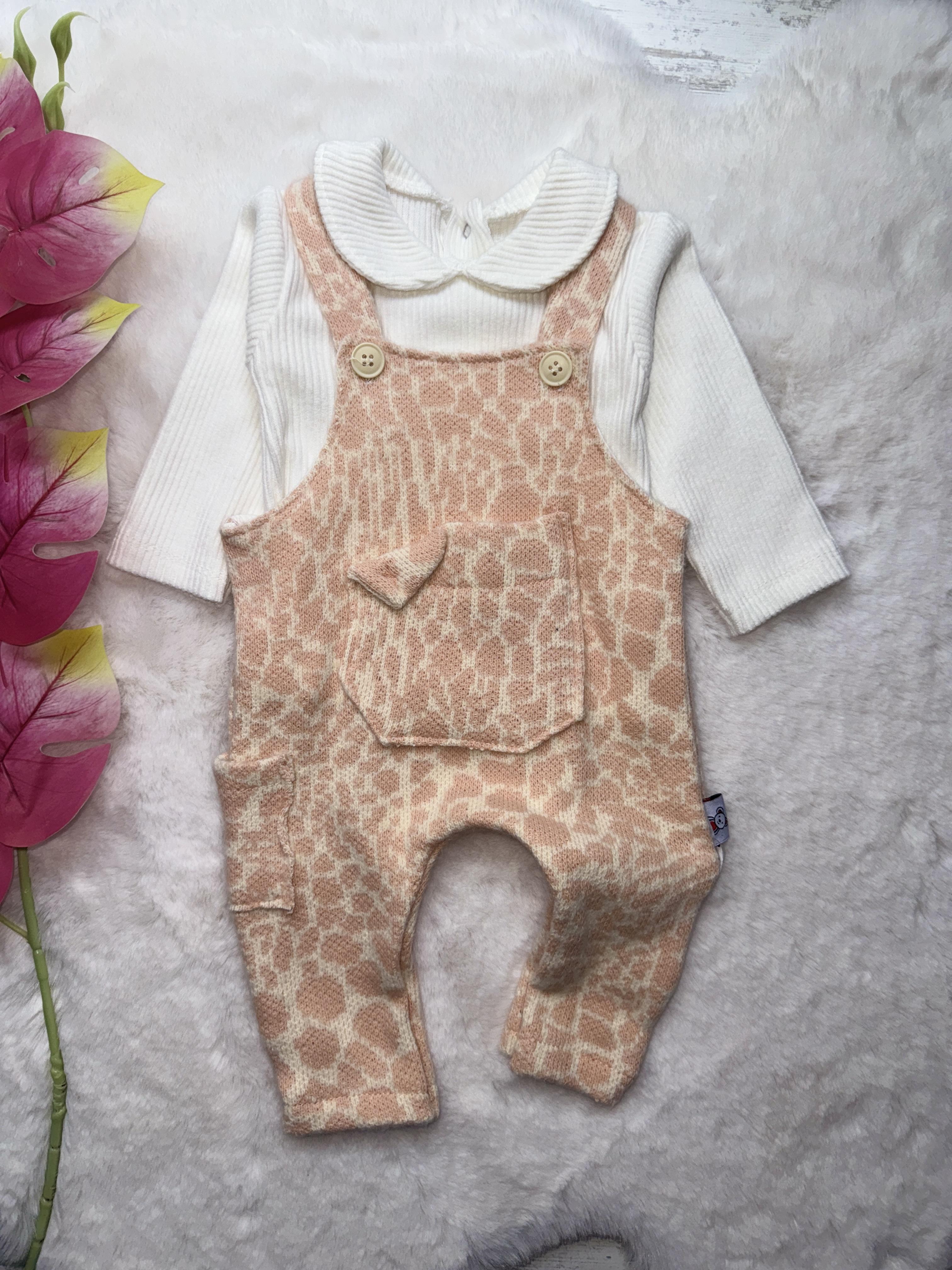 Kız bebek 2 li tulum