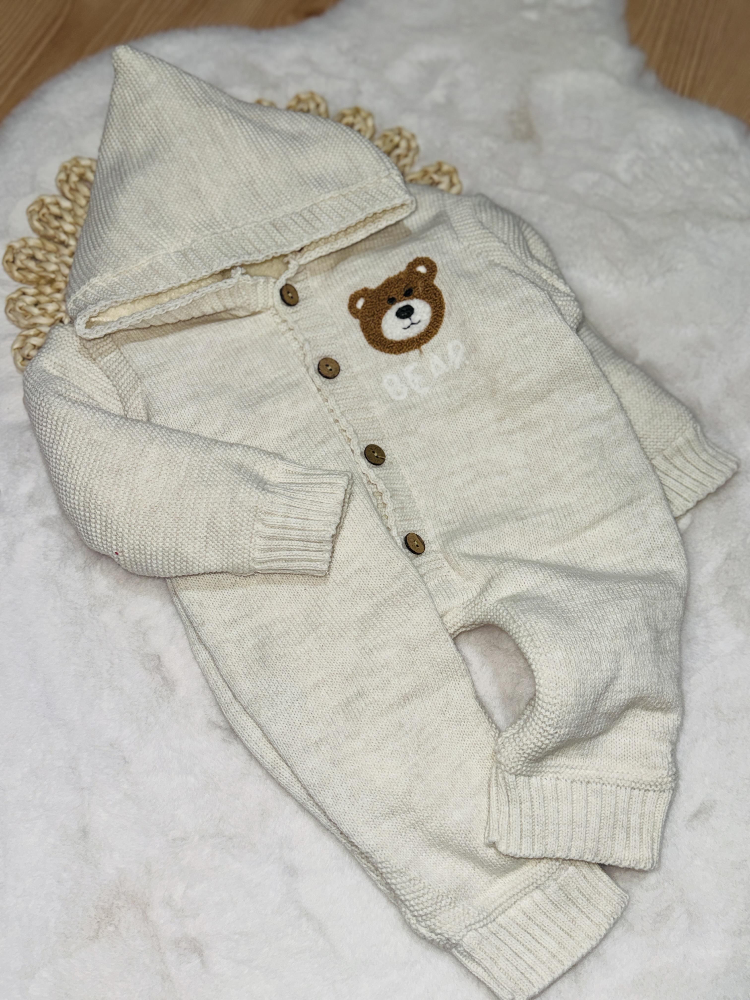 Üniseks wefsoflu kışlık bebek tulum