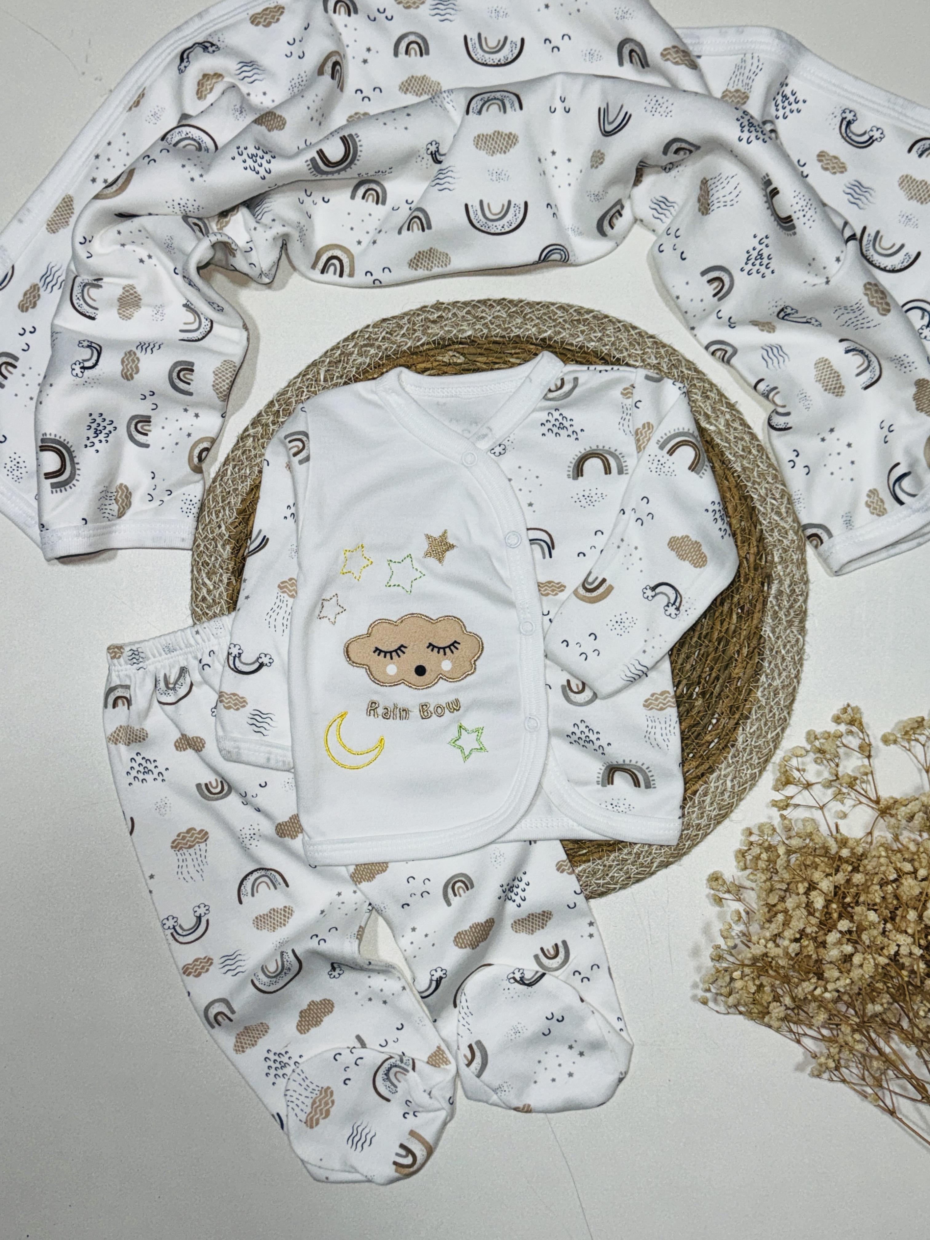 Battaniyeli, Bulut temalı hastane çıkış seti